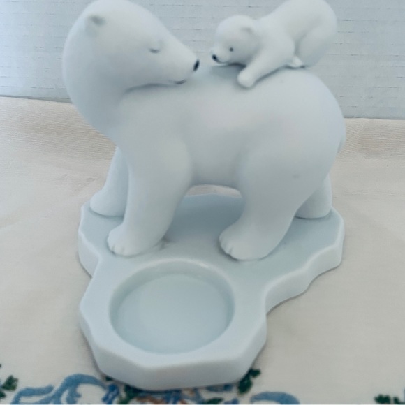 PartyLighte tea light holder Polar bear and Cub - Picture 2 of 7
